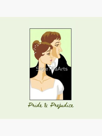 Alternative view of Pride And Prejudice Throw Pillow
