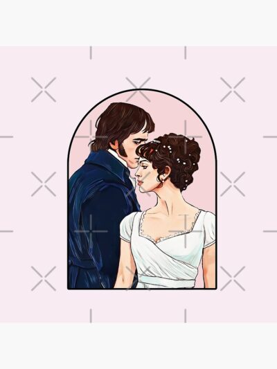 Alternative view of Pride And Prejudice 2005 Throw Pillow