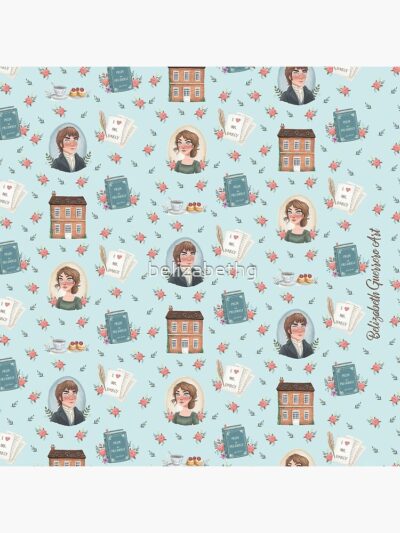 Alternative view of Pride And Prejudice Jane Austen Inspiration Throw Pillow