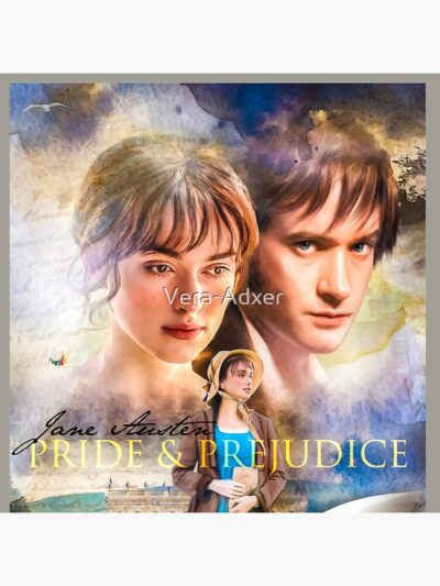 Alternative view of Pride And Prejudice Jane Austen Throw Pillow