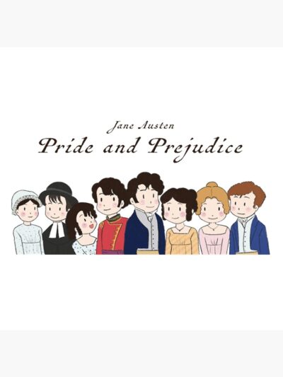 Alternative view of Pride And Prejudice Throw Pillow