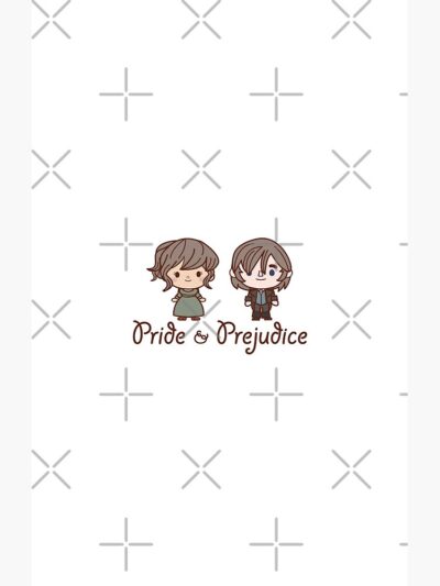 Alternative view of Pride And Prejudice Kawaii Shower Curtain