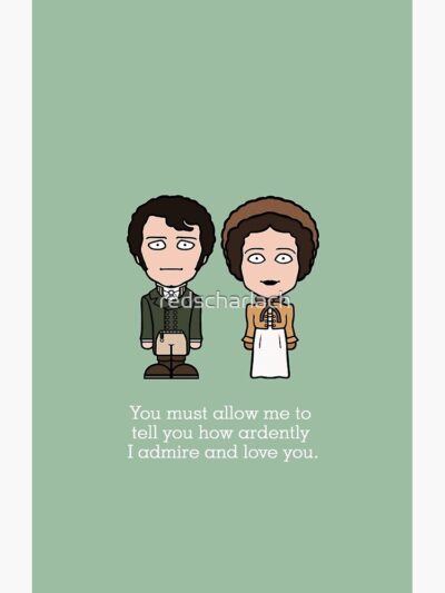 Alternative view of Pride And Prejudice Shower Curtain