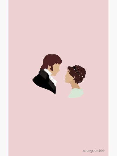 Alternative view of Pride And Prejudice Art Shower Curtain