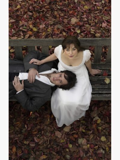 Alternative view of Pride And Prejudice In Autumn Click To See Items With This Design Shower Curtain