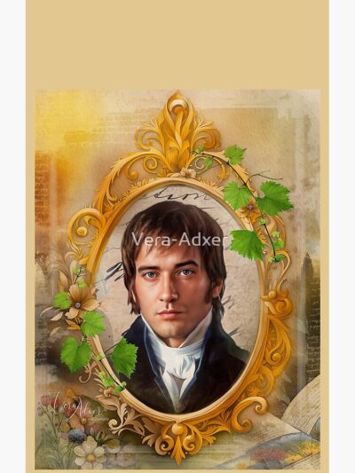 Alternative view of Mr Darcy Pride And Prejudice Jane Austen Shower Curtain