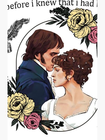 Alternative view of Pride And Prejudice Shower Curtain
