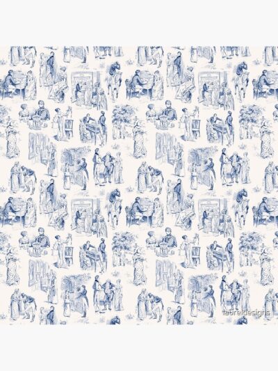 Alternative view of Pride And Prejudice Toile Tapestry
