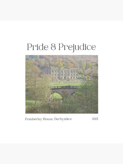 Alternative view of Pride And Prejudice Pemberley House Tapestry