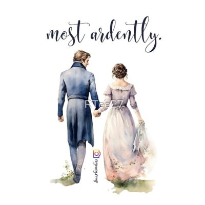 Alternative view of Mr Darcy Most Ardently Jane Austen Pride And Prejudice With Elizabeth Bennet Tote Bag