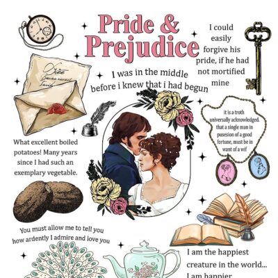 Alternative view of Pride And Prejudice Tote Bag