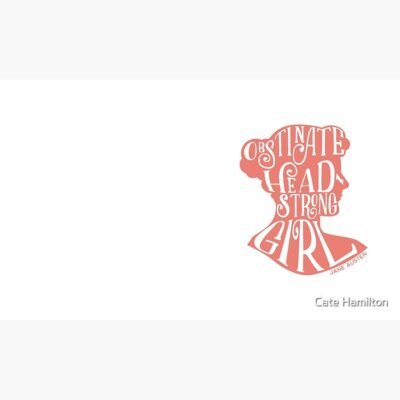 Alternative view of Obstinate Headstrong Girl Pride And Prejudice Jane Austen Quote Design Mug