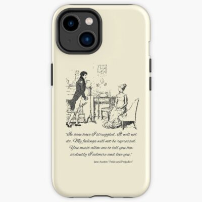 Jane Austen Vintage Book Club Mr Darcy And Lizzy Fans Literary Pride And Prejudice Gifts Iphone Case