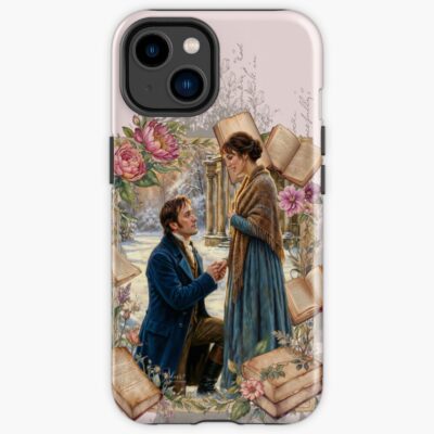 Jane Austen Elizabeth And Mr Darcy Iphone Case