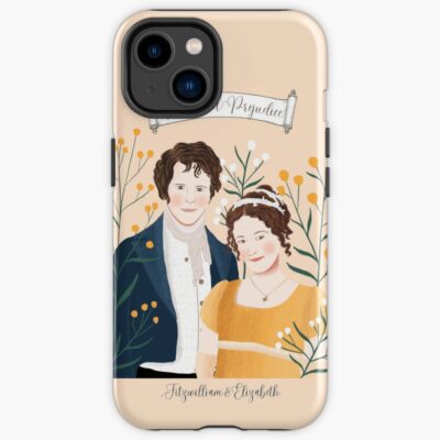 Pride And Prejudice Mr Darcy And Miss Bennet Jane Austen Iphone Case