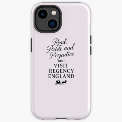 Read Pride And Prejudice And Visit Regency England Iphone Case