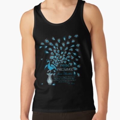 Alternative view of Paisley Peacock Pride And Prejudice Classic Tank Top