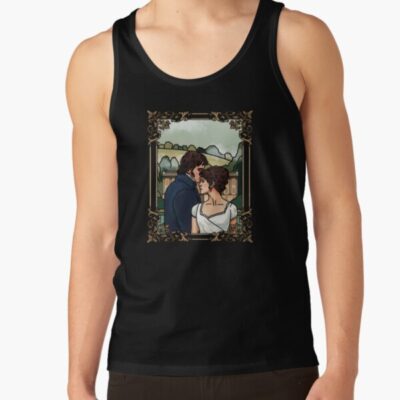 Alternative view of Elizabeth And Darcy Tank Top