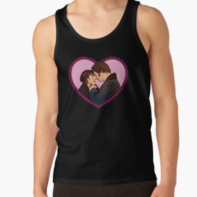 Alternative view of Lizzie And Darcy 2005 Pride And Prejudice Tank Top