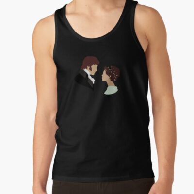 Alternative view of Pride And Prejudice Art Tank Top