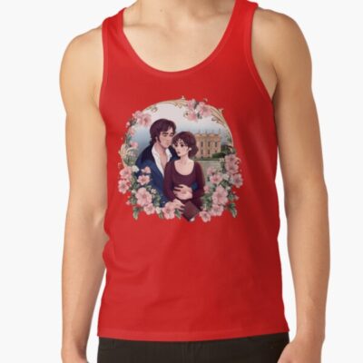 Pride And Prejudice Couple Tank Top