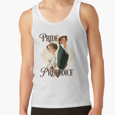 Alternative view of Pride And Prejudice Classic Romance Jane Austen Tank Top