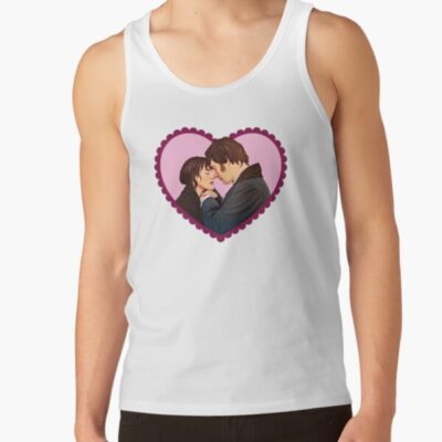 Lizzie And Darcy 2005 Pride And Prejudice Tank Top