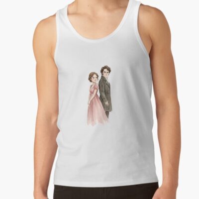 Classic Romance Pride And Prejudice Mr Darcy Elizabeth Bennet Tank Top