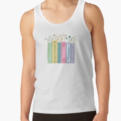 Jane Austen Books Tank Top