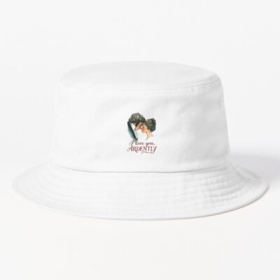 Pride And Prejudice I Love You Ardently Jane Austen Bucket Hat