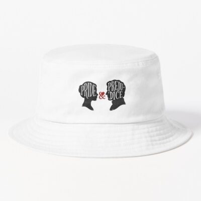 Pride And Prejudice Romantic Silhouettes Jane Austen Bucket Hat