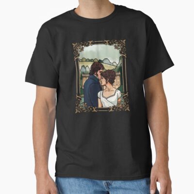 Alternative view of Elizabeth And Darcy T-shirt