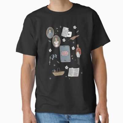 Alternative view of Pride And Prejudice Illustrations T-shirt