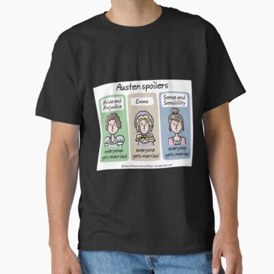 Alternative view of Austen Spoilers T-shirt
