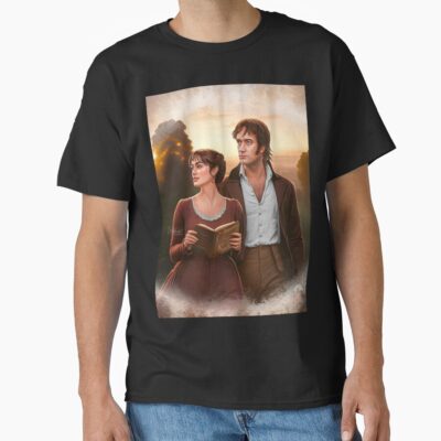 Alternative view of Reading Jane Austen T-shirt