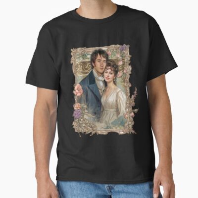 Alternative view of Mr And Mrs Darcy T-shirt