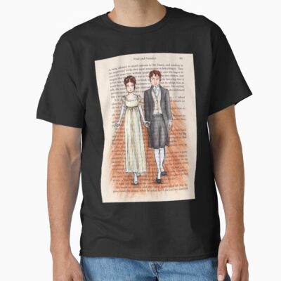 Alternative view of Elizabeth Bennet And Mr Darcy T-shirt