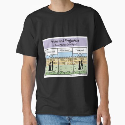 Alternative view of Pride And Prejudice Abridged T-shirt