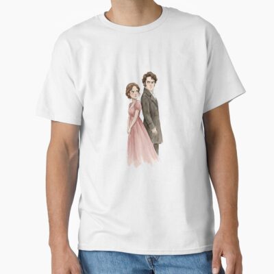 Alternative view of Classic Romance Pride And Prejudice Mr Darcy Elizabeth Bennet T-shirt