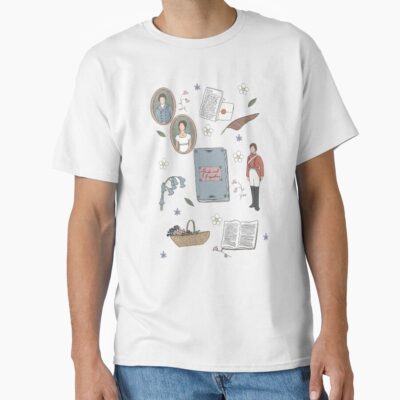 Pride And Prejudice Illustrations T-shirt