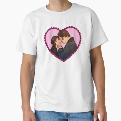Lizzie And Darcy 2005 Pride And Prejudice T-shirt