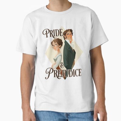 Pride And Prejudice Classic Romance Jane Austen T-shirt