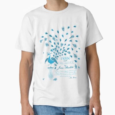 Alternative view of Paisley Peacock Pride And Prejudice Classic T-shirt