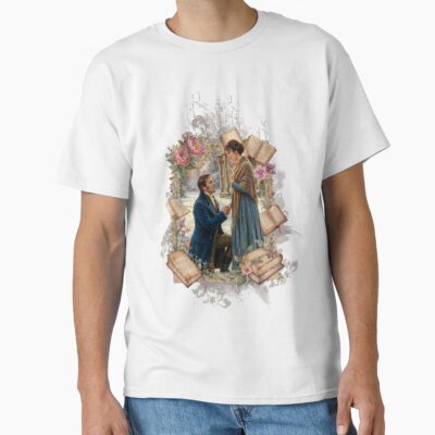 Jane Austen Elizabeth And Mr Darcy T-shirt