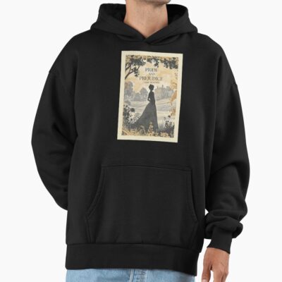 Alternative view of Pride And Prejudice Vintage Book Cover Hoodie