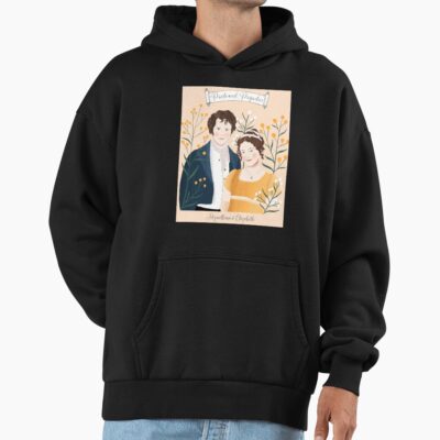 Alternative view of Pride And Prejudice Mr Darcy And Miss Bennet Jane Austen Hoodie