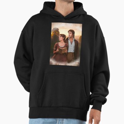 Alternative view of Reading Jane Austen Hoodie