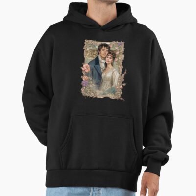 Alternative view of Mr And Mrs Darcy Hoodie