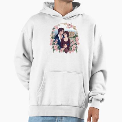 Alternative view of Pride And Prejudice Couple Hoodie