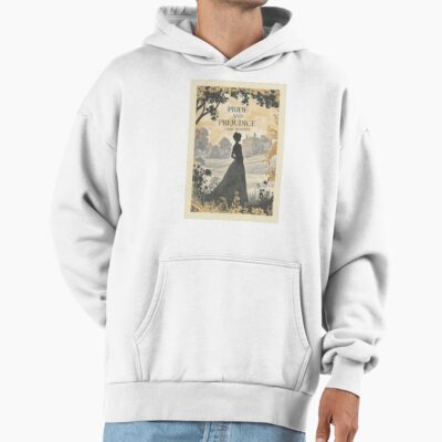 Pride And Prejudice Vintage Book Cover Hoodie